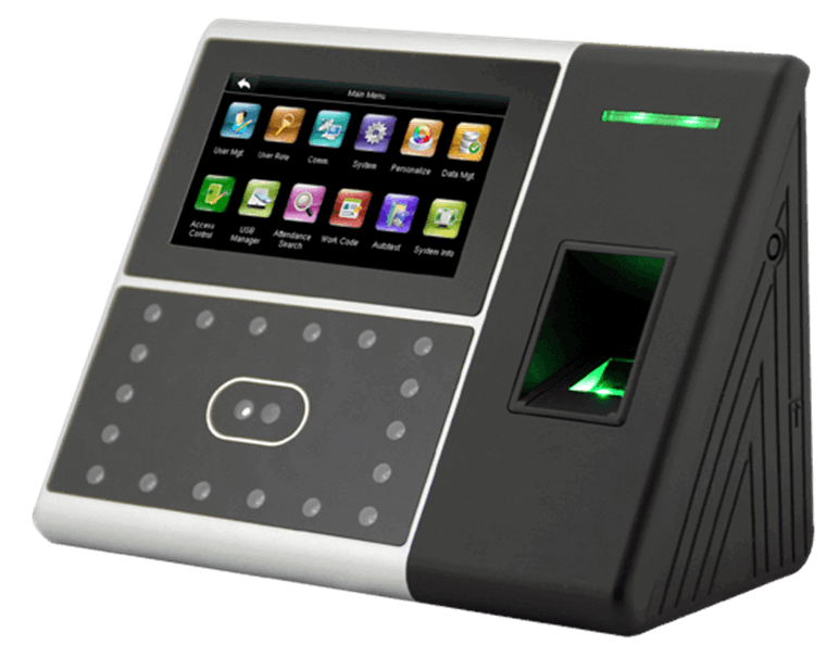 שעון נוכחות ביומטרי זיהוי פנים 